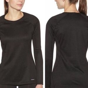 PATAGONIA CAPILENE 3 MIDWEIGHT POLARTEC BASELAYER SHIRT. SIZE X-SMALL. BLACK.